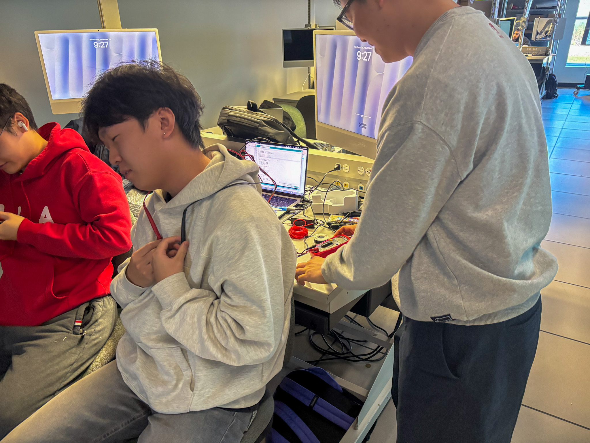 One of the patients experienced a sudden 'emergency' scenario. As a nurse, I had to quickly assess the situation, provide reassurance, and call for additional help while keeping the patient calm.