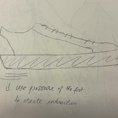 Analysis drawing of the object