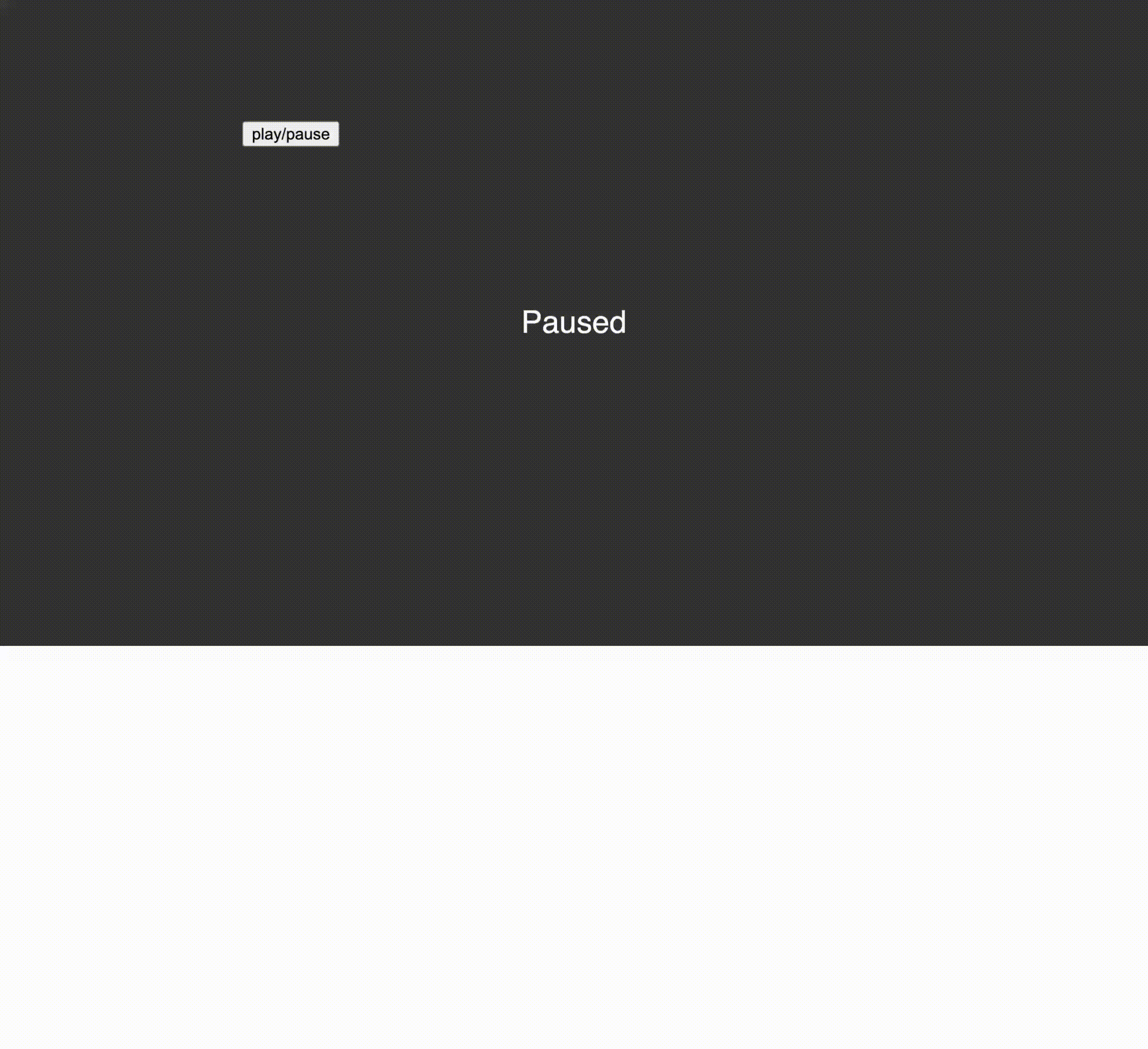 A simple experiment that toggles a sine oscillator with a button and visual feedback.